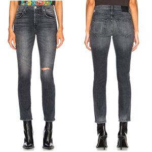 AMO Denim Lover in Stellar Gray Wash Size 24